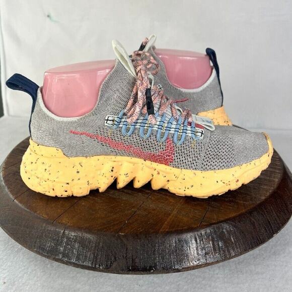 Nike Space Hippie 01 Running Shoes Men’s Size 4 Melon Tint Orange DJ3056-003 - Picture 7 of 11